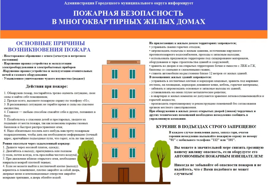 О мерах пожарной безопасности